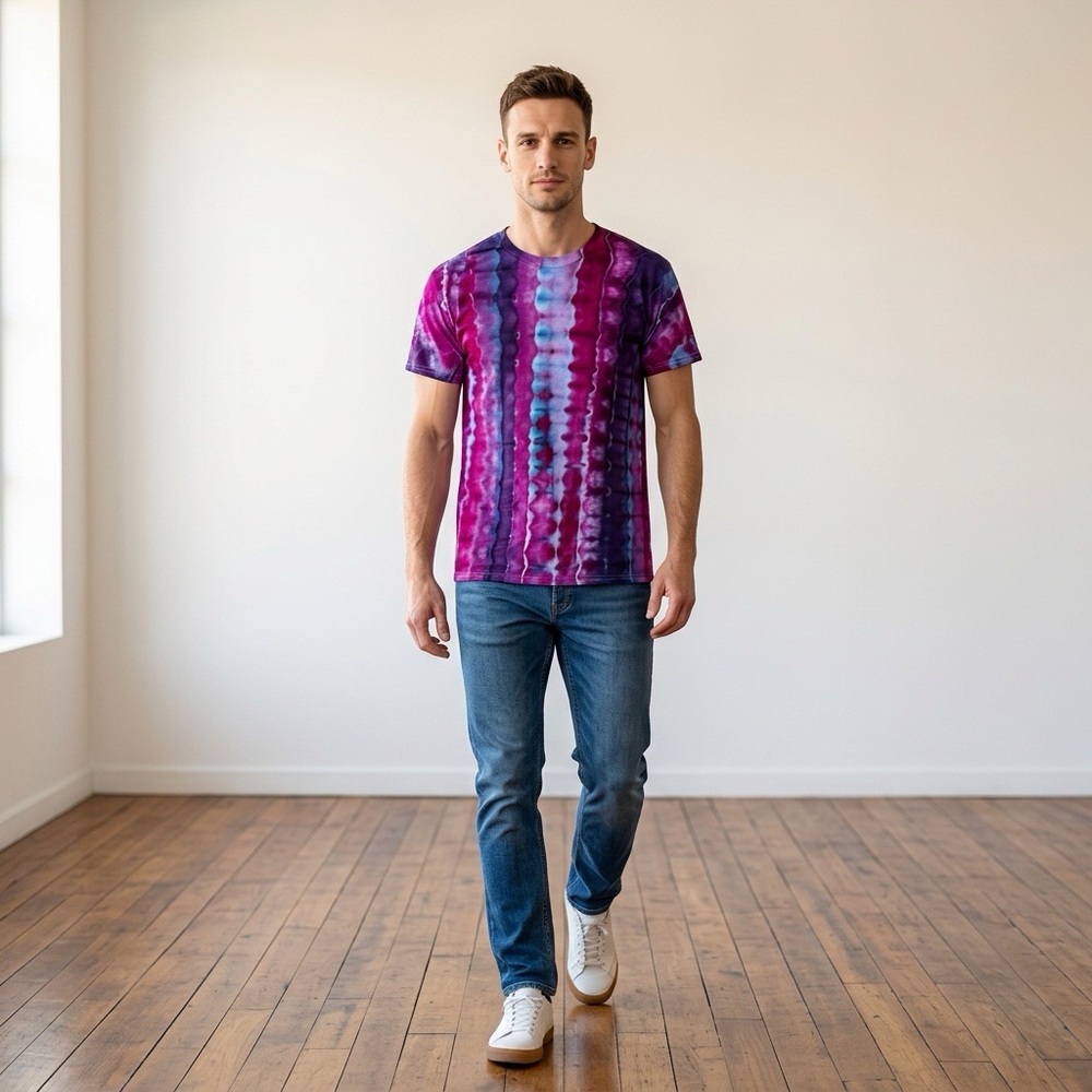 NWT Handmade Ice Dyed T-shirt